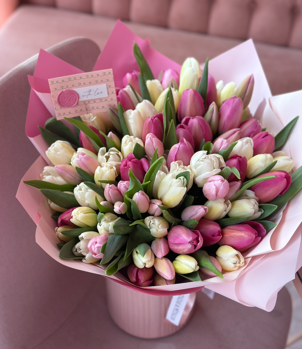 Bouquet de Tulipanes