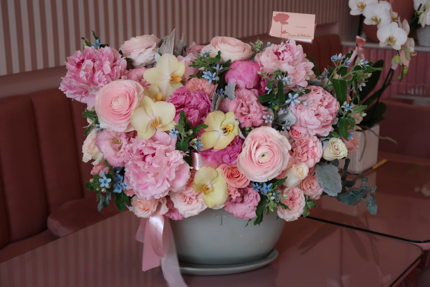 Peony garden