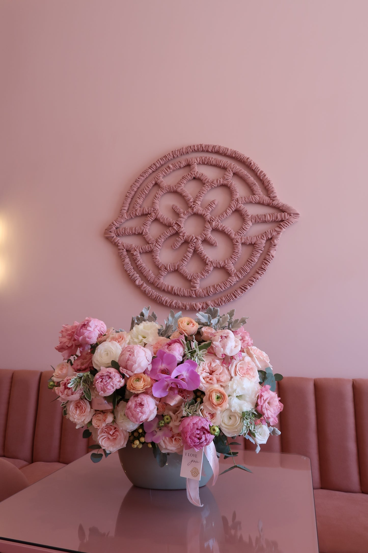 Peony garden
